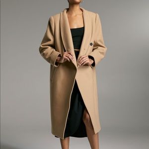 Aritzia Babaton Black Hasek Coat